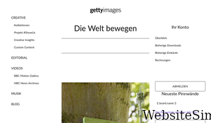 gettyimages.ch Screenshot