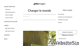 gettyimages.fr Screenshot