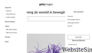 gettyimages.nl Screenshot