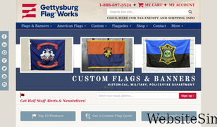 gettysburgflag.com Screenshot