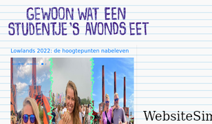 gewoonwateenstudentjesavondseet.nl Screenshot