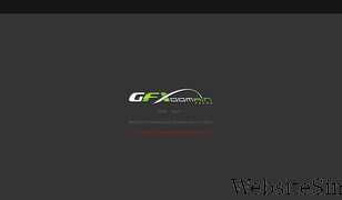 gfxpeers.net Screenshot