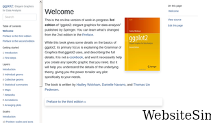 ggplot2-book.org Screenshot