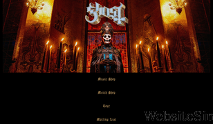 ghost-official.com Screenshot