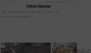 giessener-allgemeine.de Screenshot