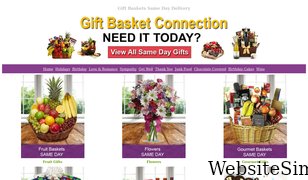 gift-basket-connection.com Screenshot