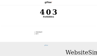 giftee.com Screenshot