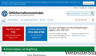giftinformation.se Screenshot