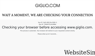 giglio.com Screenshot