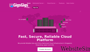 gigsgigscloud.com Screenshot