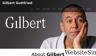 gilbertgottfried.com Screenshot