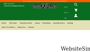 gilberthwild.com Screenshot