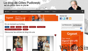 gillespudlowski.com Screenshot
