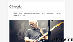 gilmourish.com Screenshot