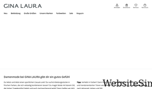 gina-laura.com Screenshot