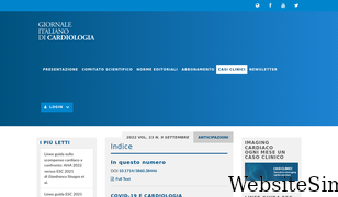 giornaledicardiologia.it Screenshot