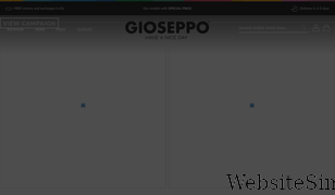 gioseppo.com Screenshot