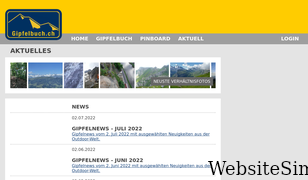 gipfelbuch.ch Screenshot