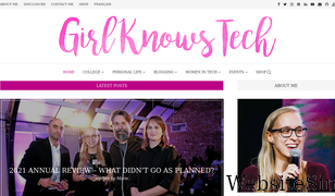 girlknowstech.com Screenshot