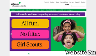 girlscoutsatl.org Screenshot