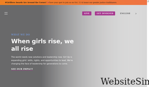girlup.org Screenshot
