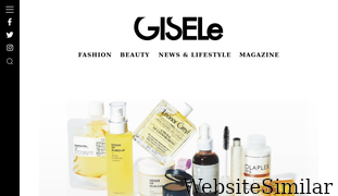 giseleweb.com Screenshot