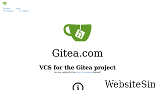 gitea.com Screenshot