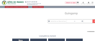 gitesdarmor.com Screenshot