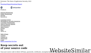 gitguardian.com Screenshot