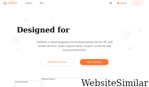 gitmind.com Screenshot