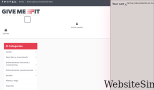 givemefit.com Screenshot