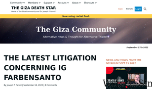 gizadeathstar.com Screenshot