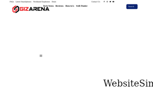 gizarena.com Screenshot