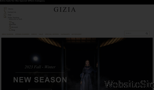 gizia.com Screenshot