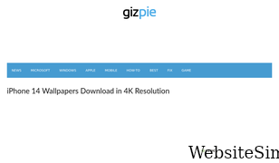 gizpie.com Screenshot