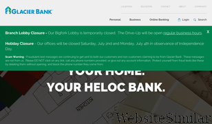 glacierbank.com Screenshot