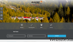 glacierexpress.ch Screenshot