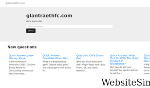 glantraethfc.com Screenshot