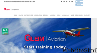 gleimaviation.com Screenshot