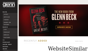 glennbeck.com Screenshot