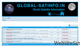 global-satinfo.in Screenshot