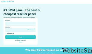 global-smm.com Screenshot