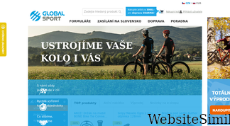 global-sport.cz Screenshot