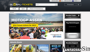global-tickets.com Screenshot