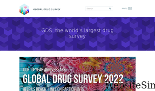 globaldrugsurvey.com Screenshot
