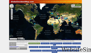 globalincidentmap.com Screenshot