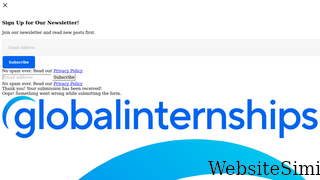 globalinternships.com Screenshot