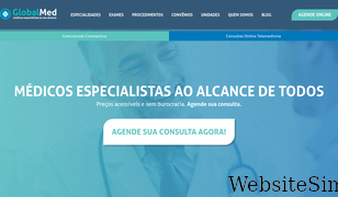 globalmedclinica.com.br Screenshot