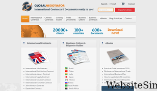 globalnegotiator.com Screenshot