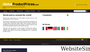 globalproductprices.com Screenshot